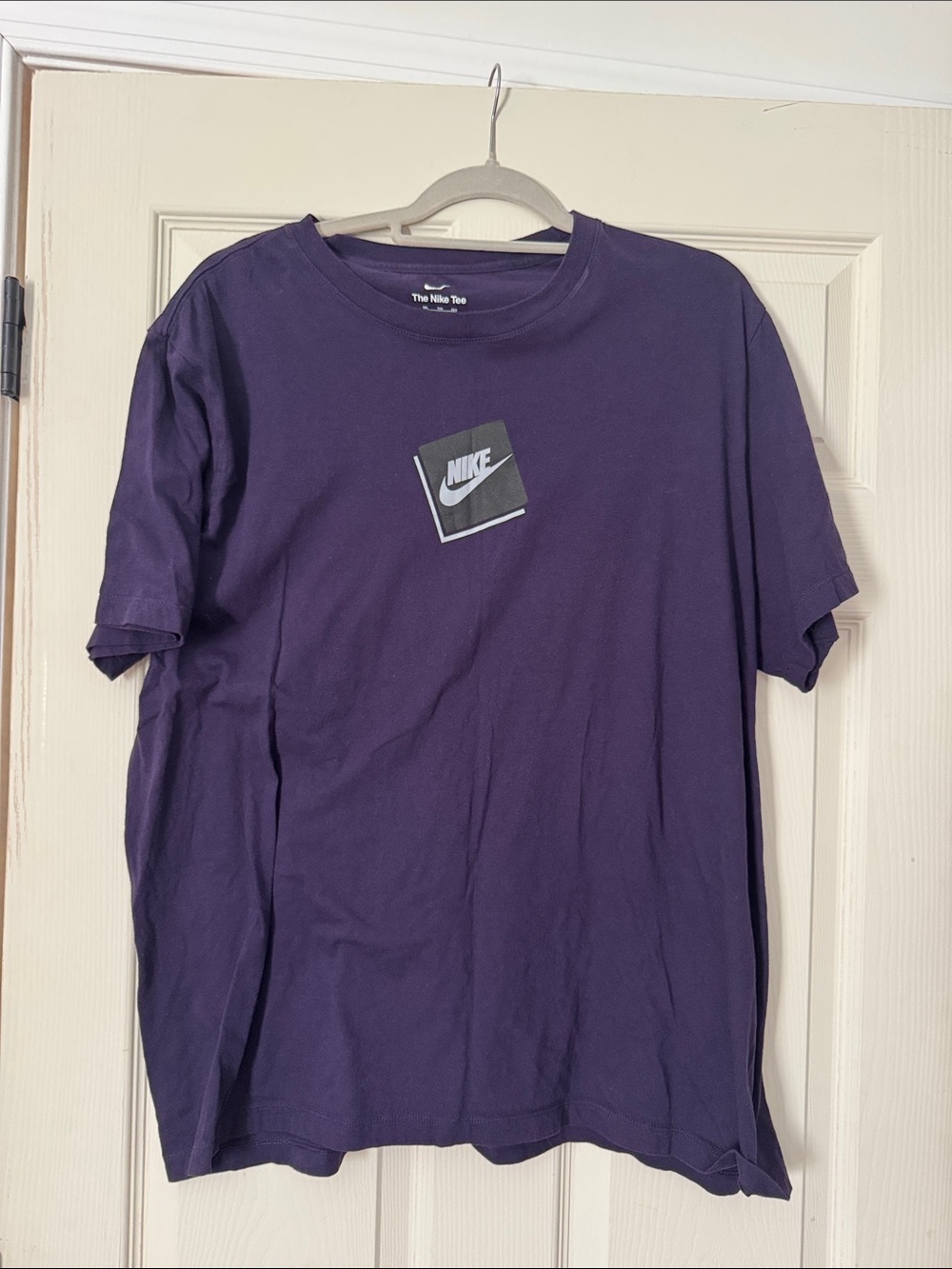 Nike Purple Short Sleeve Logo Tee